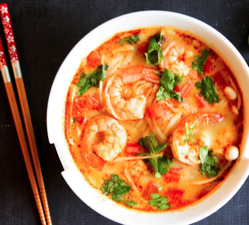 Mittag Coconut Soup Hahnchen